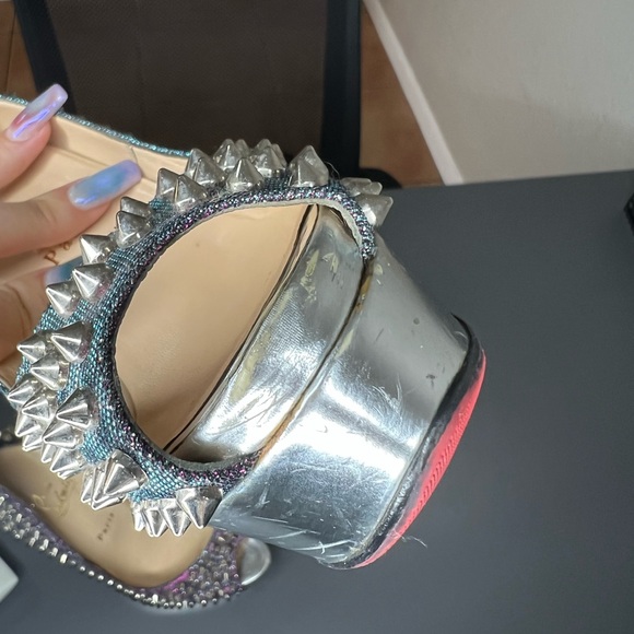 Christian Louboutin Platform Heels size 8.5 - Picture 9 of 11